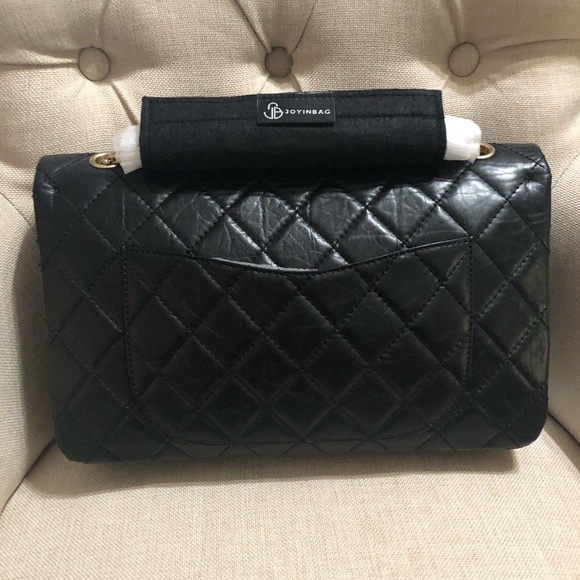 🔴SOLD🔴Chanel Aged Calfskin Quilted 50th Anniversary 2.55 Reissue 227 Black - Picture 2 of 16